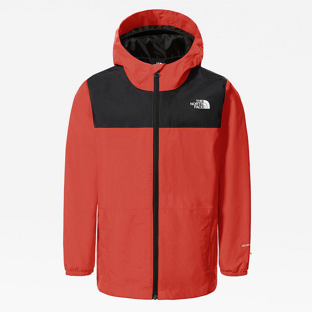 The North Face Chavano Shell Παιδικα Σακάκι - Πορτοκαλι / Μαυρα (NCIQ47309)